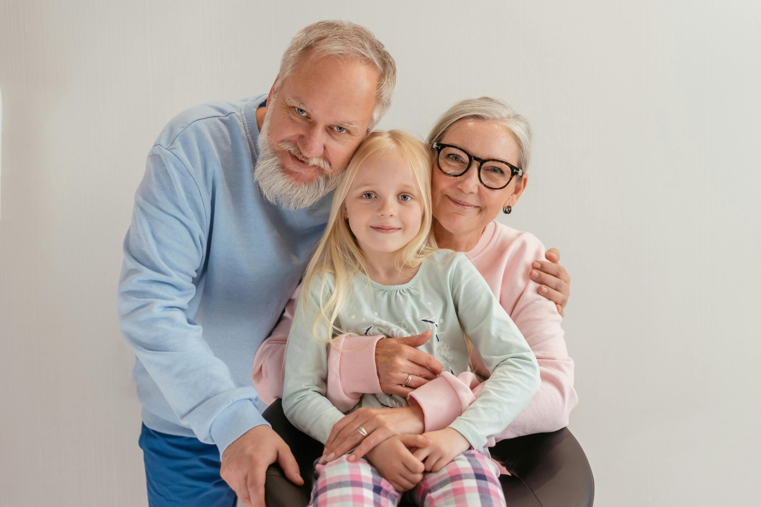 adoptive-parent and daughter